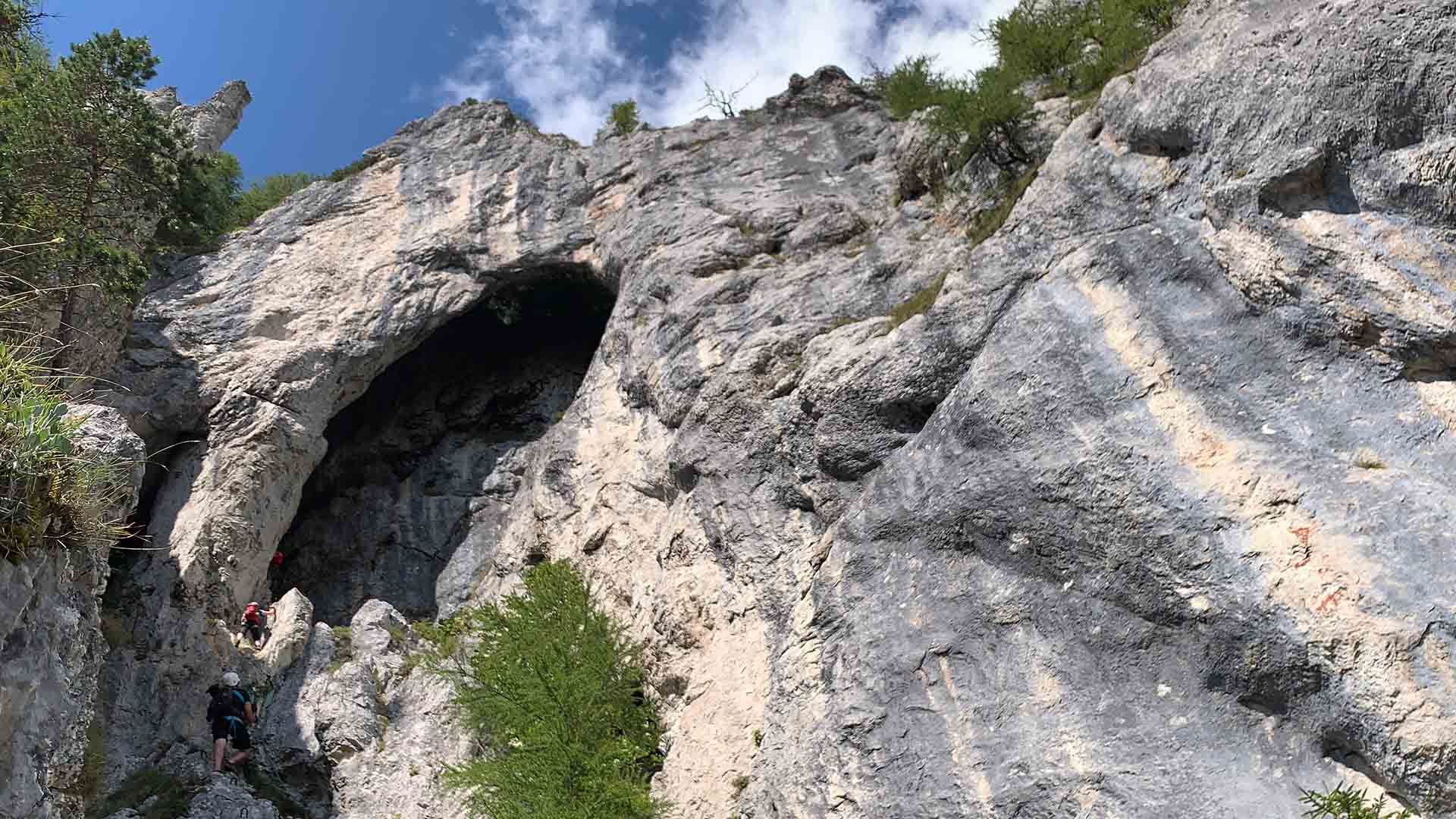 Tristans Kirchbogensteig - Via ferrata vedúca na vrchol Spielmäuer (Mariazell)